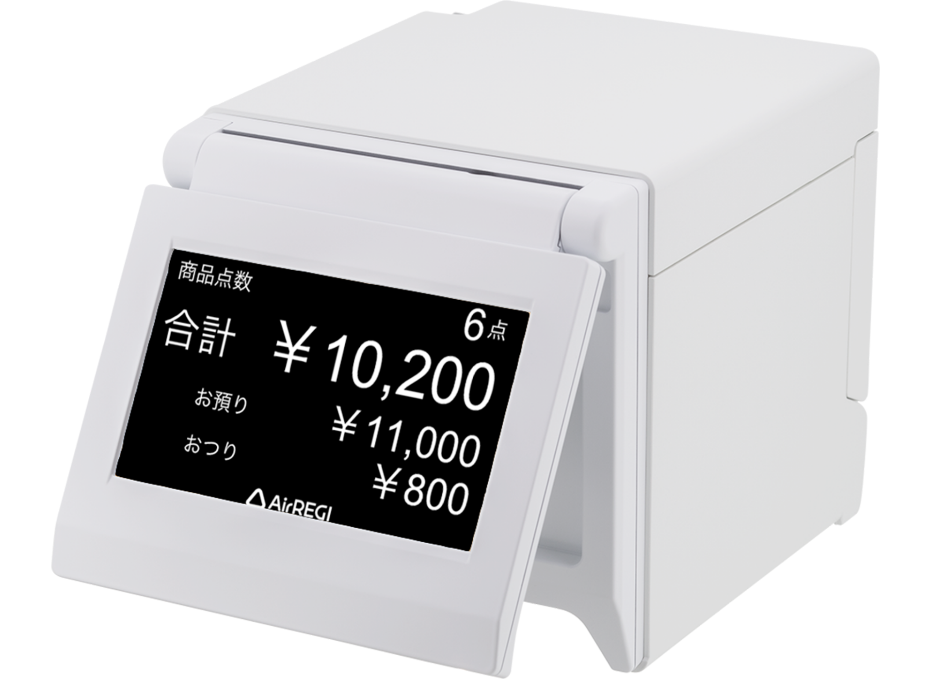 02 Airレジ DSP-A01をRP-F10の背面に取り付け