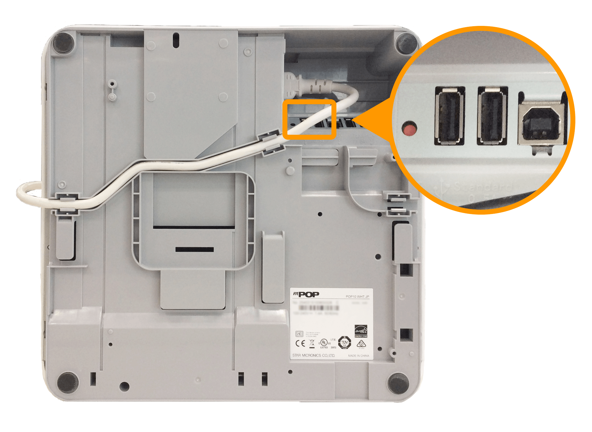 ロール紙スター精密レジスター　mpop10　エアレジレジスター　518411